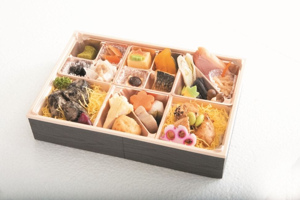 鶏の炭火焼きと照り焼き弁当