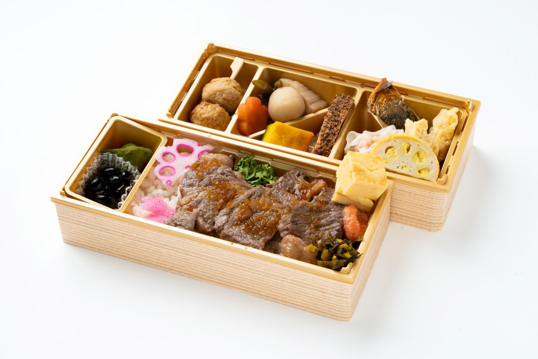 九州づくしと牛ステーキ重