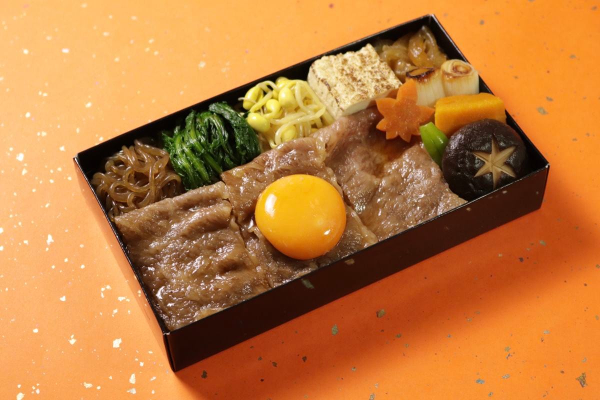 【お肉1.5倍】黒毛和牛すき焼き大盛り重