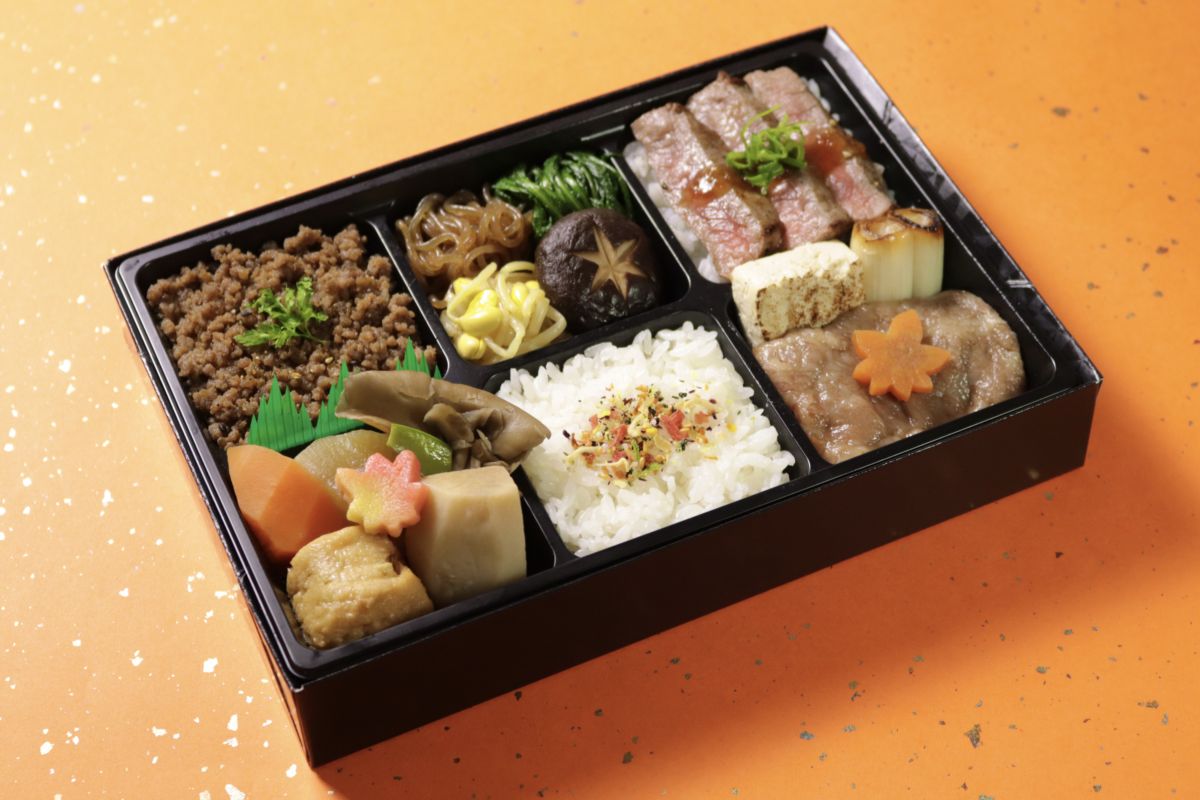 【黒毛和牛】すき焼き幕の内＆ビーフステーキ