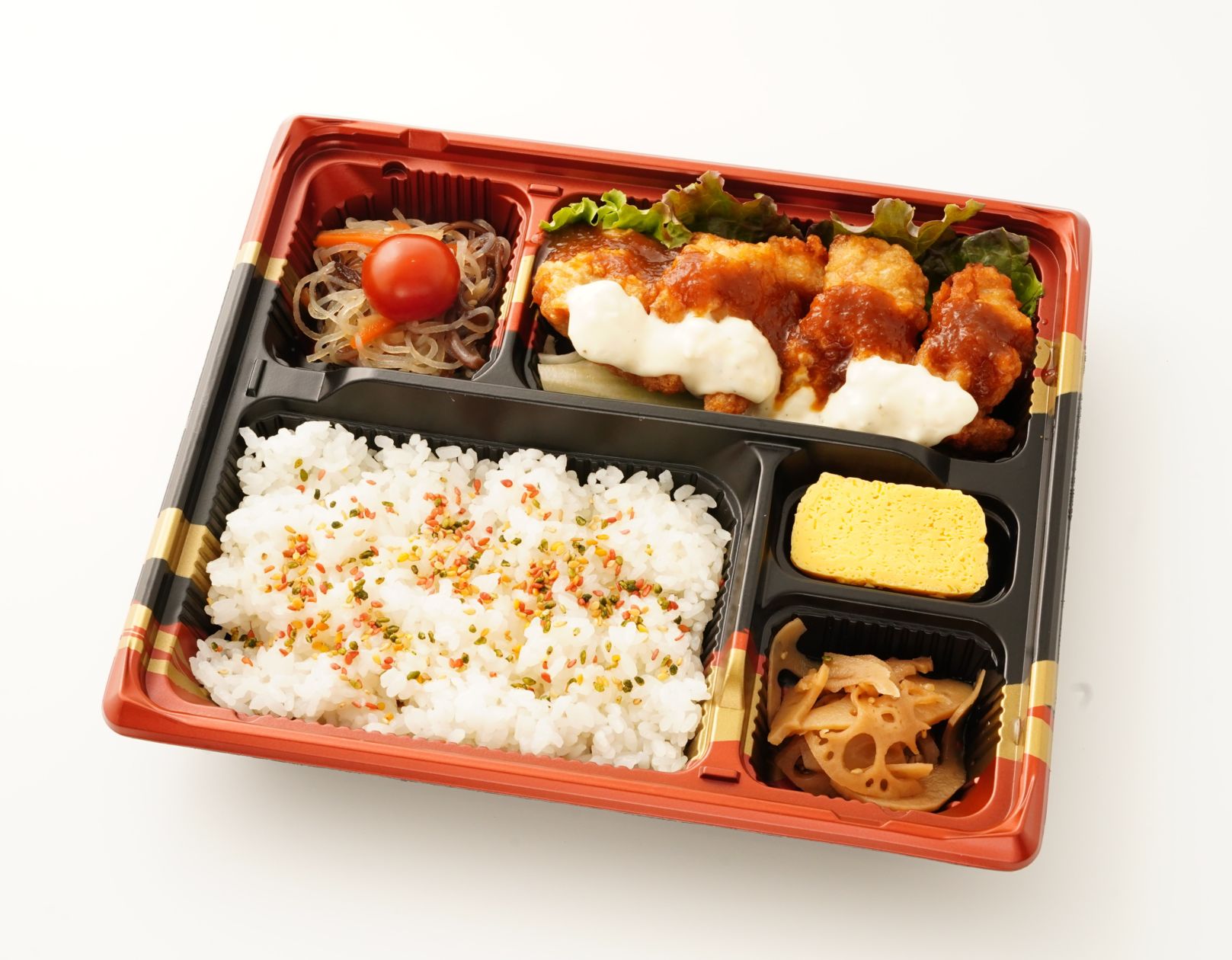 鶏のから揚げ柚子タルタル南蛮弁当
