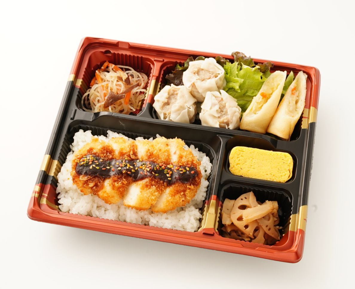 味噌カツのっけ盛り満腹中華弁当