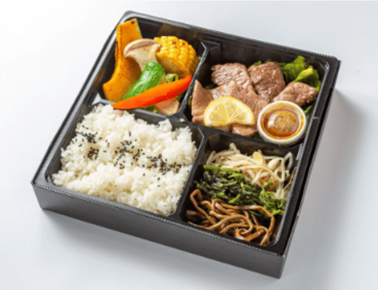 ロースとハラミのお弁当