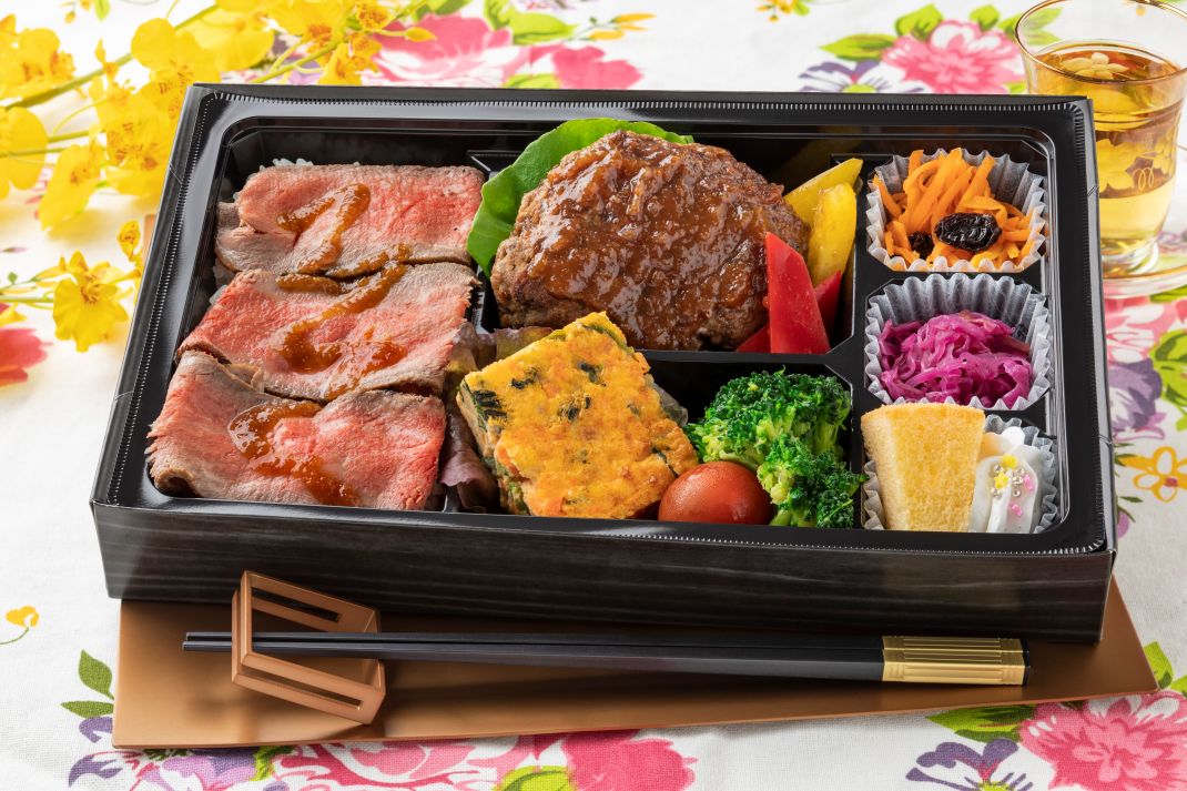 seis「和牛ローストビーフと近江牛ハンバーグ」