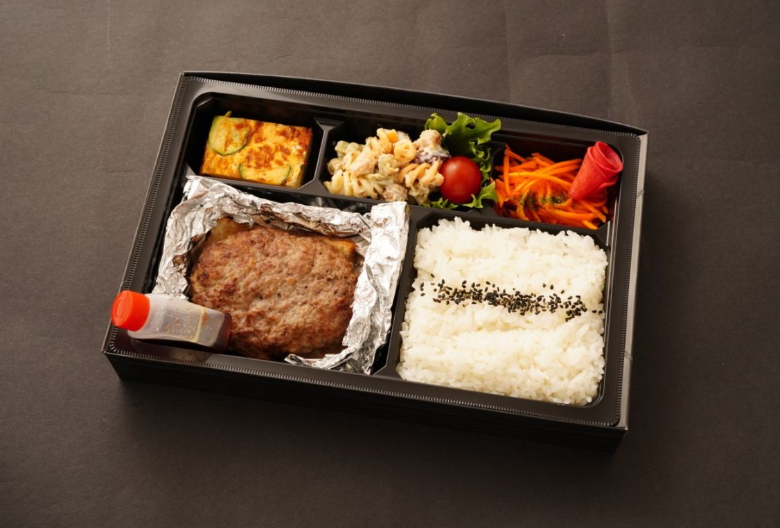 愛LOVEハンバーグ弁当※無料茶無し