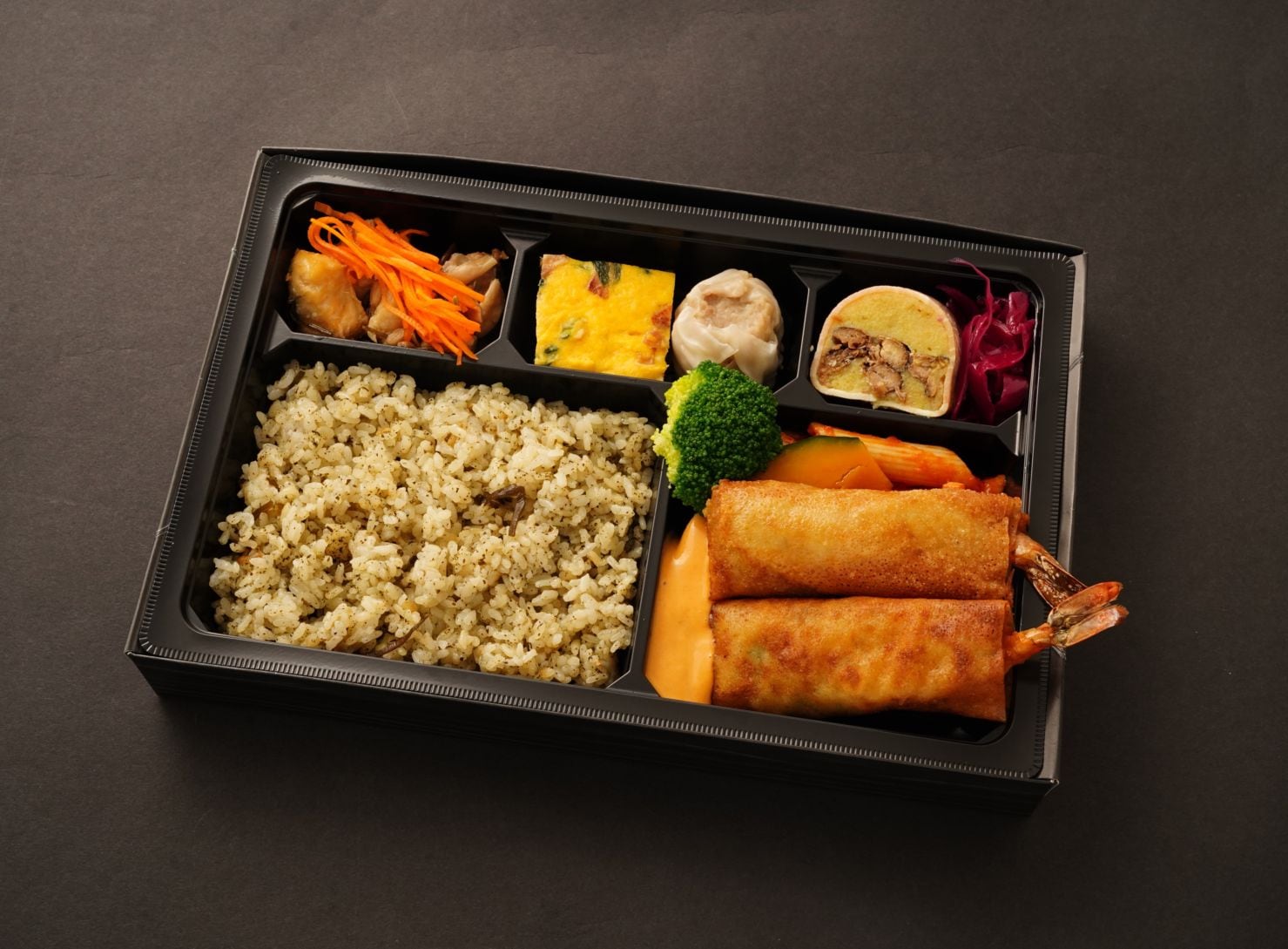 大海老のサクサク！包み揚げ弁当～アメリケーヌソース～
