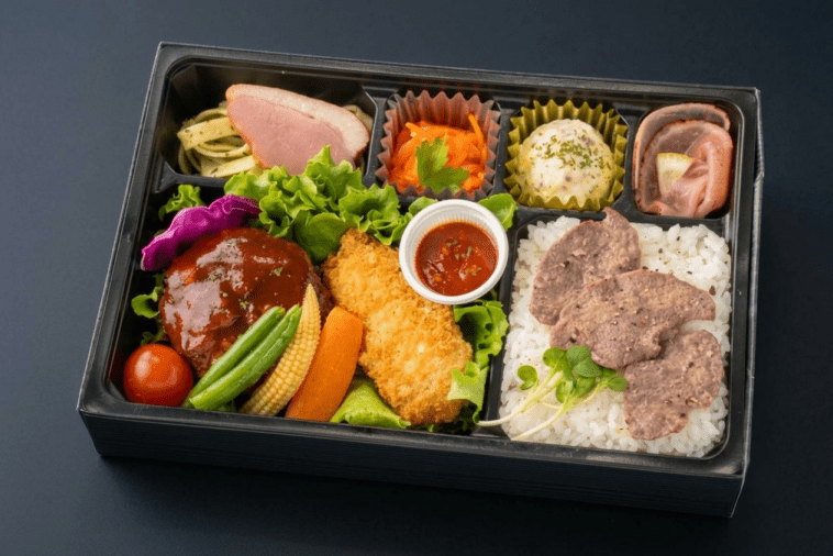【カンクロ】牛タンと牛タンハンバーグとカニクリームコロッケ