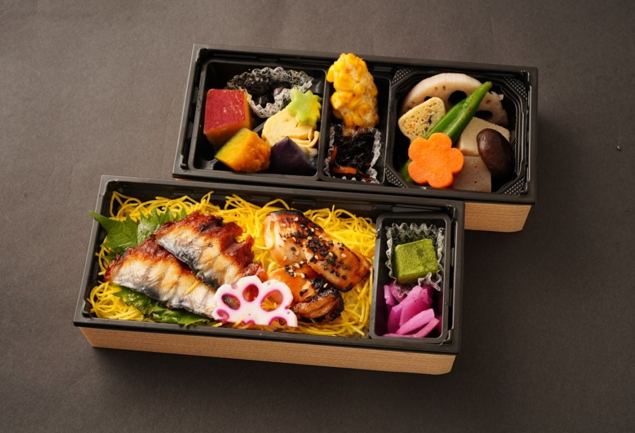 うなぎと若鶏の照り焼き