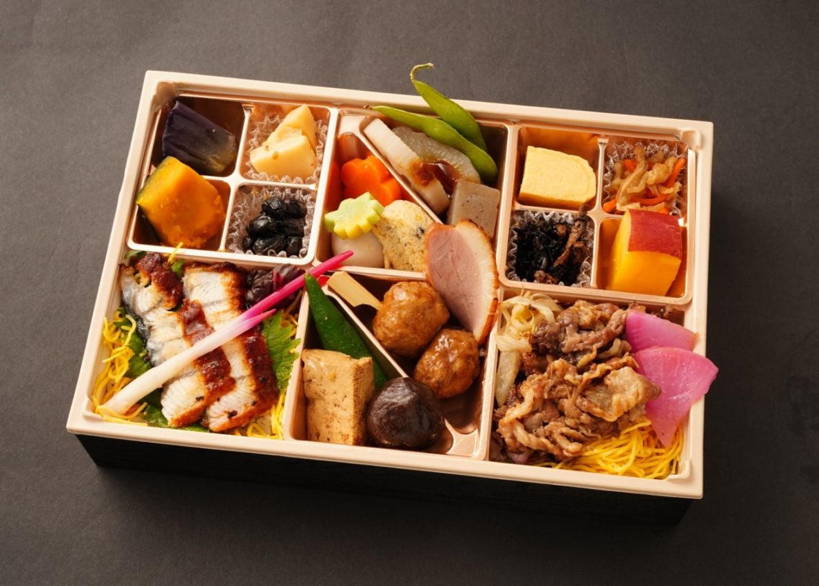 うなぎと牛ロース肉のすき焼き