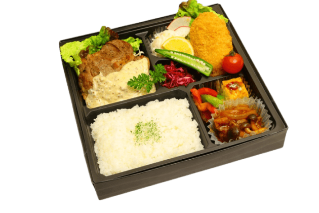 豚肉のマスタードクリームソース弁当