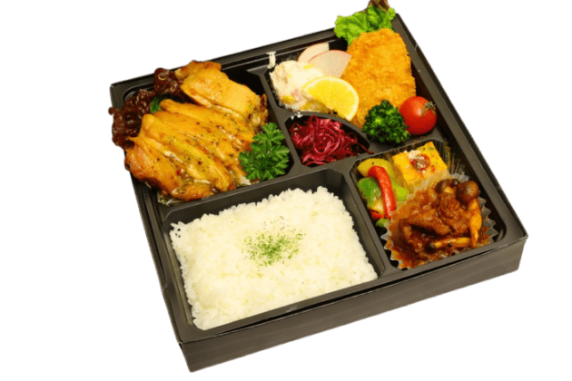 チキンステーキバジルソース弁当
