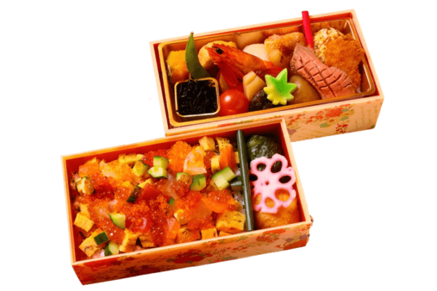 銀朧 ちらし寿司2段弁当