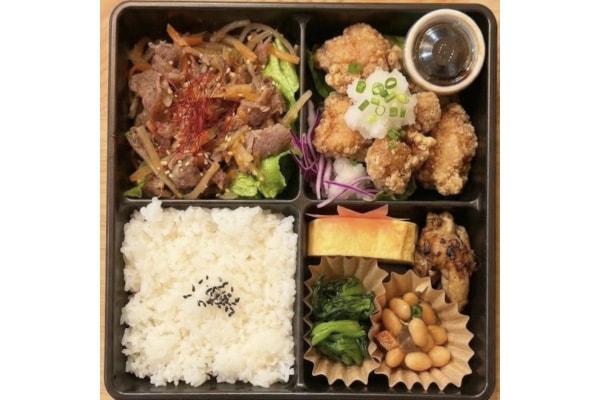 和牛しぐれ煮＆白身竜田おろしポン酢