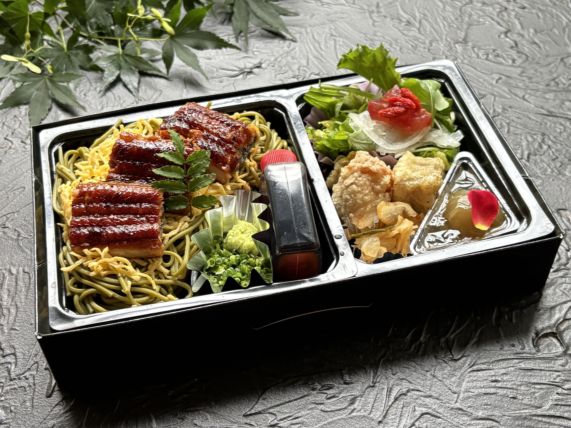 【新商品】茶そばうな重