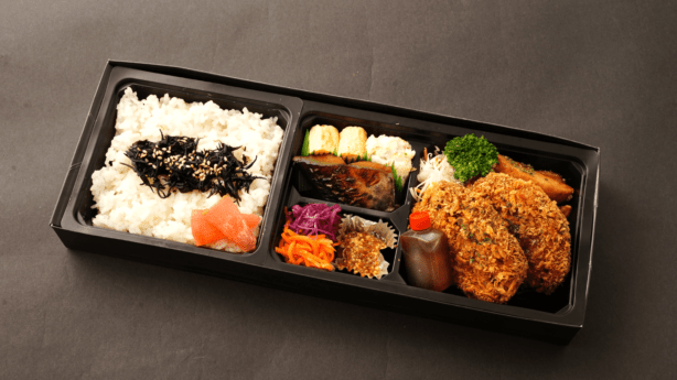 じろうの和洋メンチカツ弁当