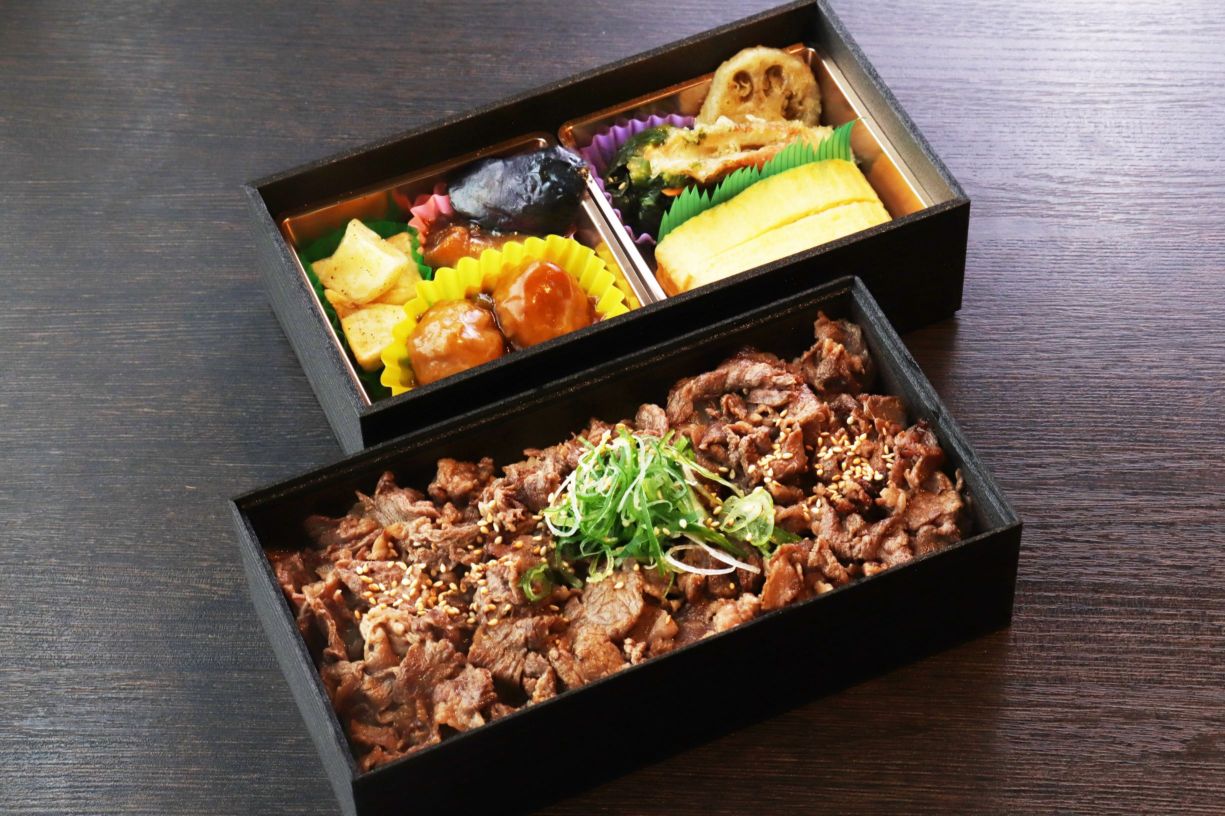 炙り 牛バラ弁当