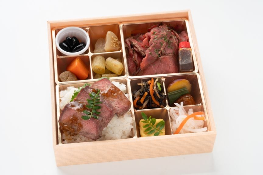 おもてなし和菜膳‐赤身ローストビーフと柔らか牛ステーキ‐