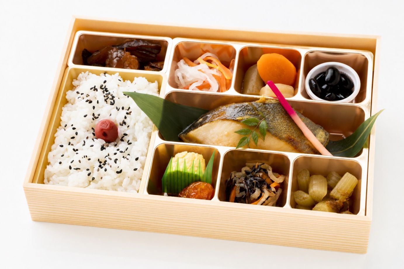 【高級折箱】さわら柚庵焼き 華やか膳