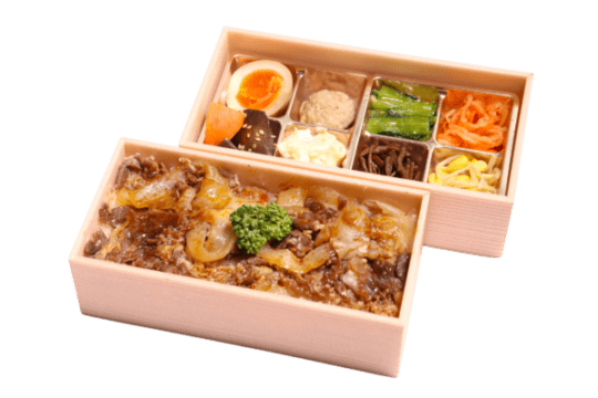 特選牛のすき煮2段御膳