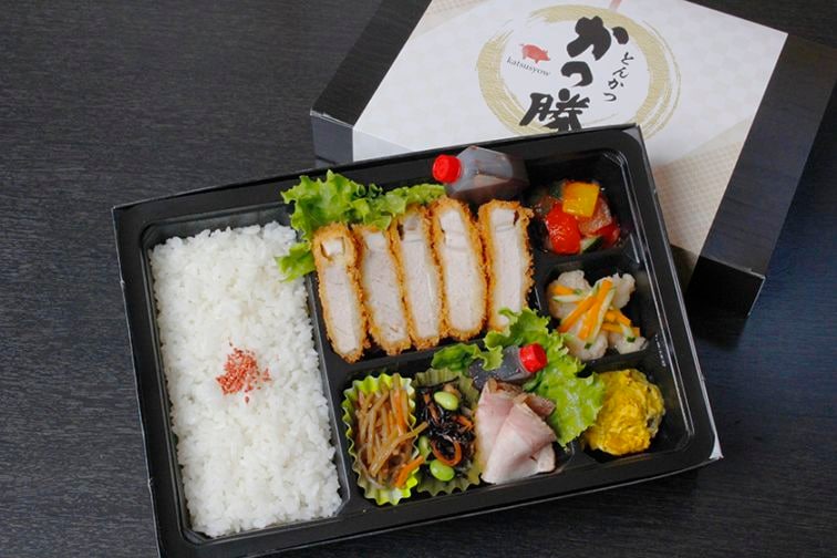 三元豚のロースカツ御膳