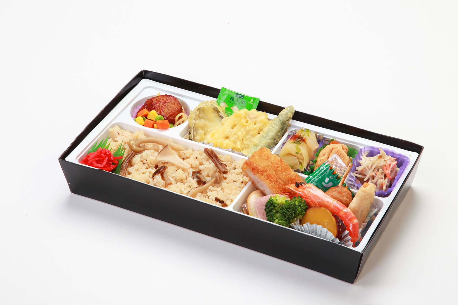 【秋冬限定！】旬の野菜の天麩羅 ロースカツ、木の子の炊き込みご飯