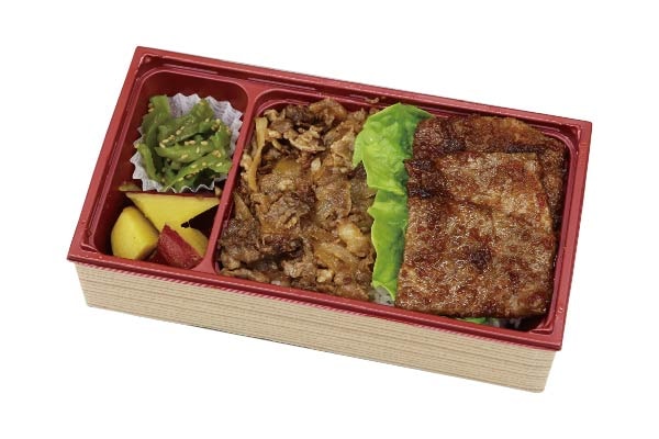 厳選厚切り焼肉のマリアージュ弁当（お茶付き）