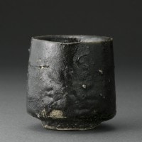 йݡ¼Black Seto Sake CupKai Tsujimura