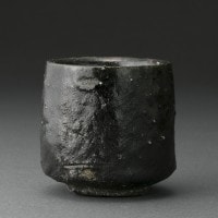 йݡ¼Black Seto Sake CupKai Tsujimura