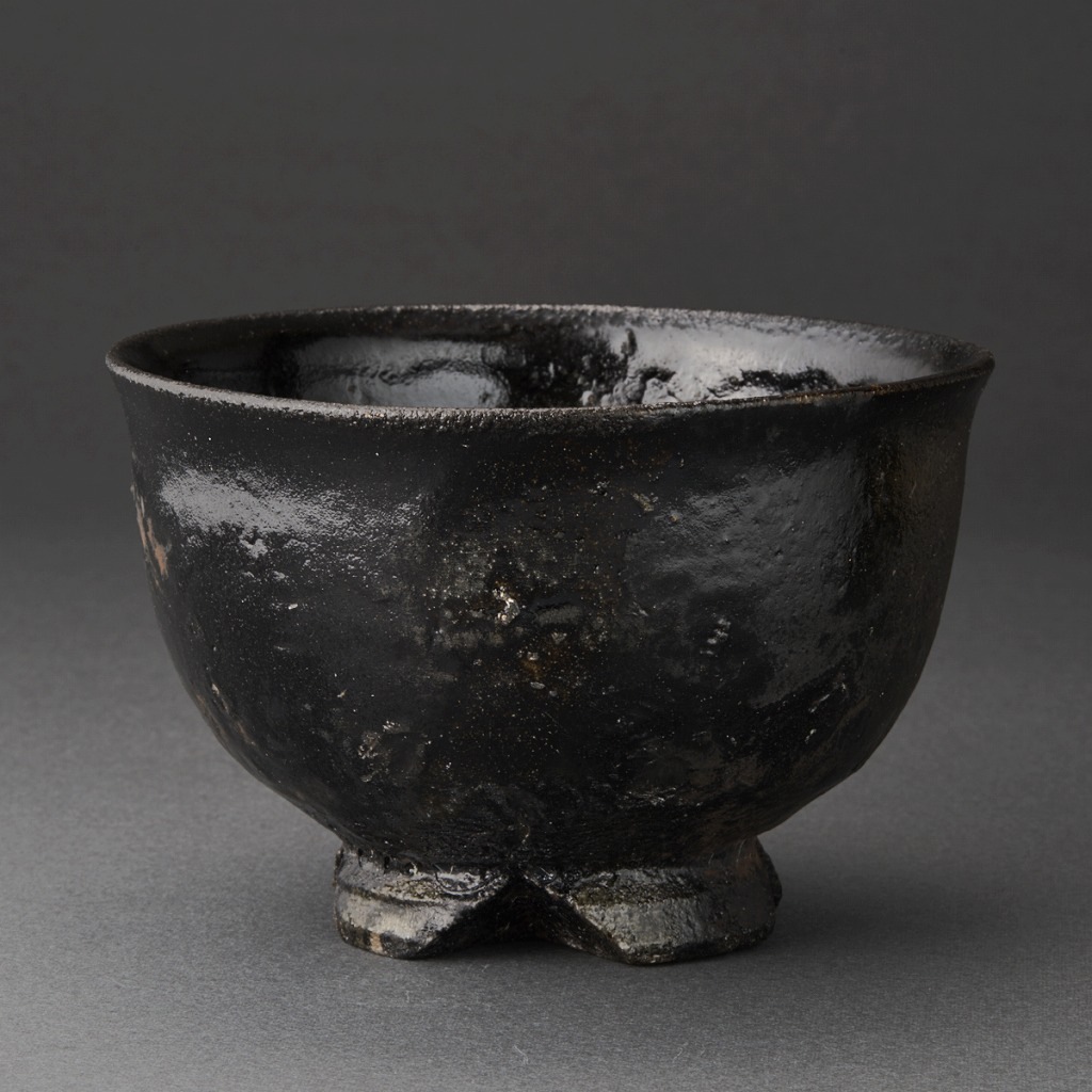 古唐津　黒唐津茶碗　古美術　古道具　骨董 古唐津 黒唐津茶碗 古美術 古道具 骨董 - メルカリ