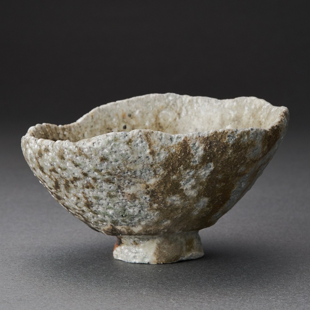 桧山信楽盃（後関裕士）Shigaraki Sake Cup（Hiroshi Goseki