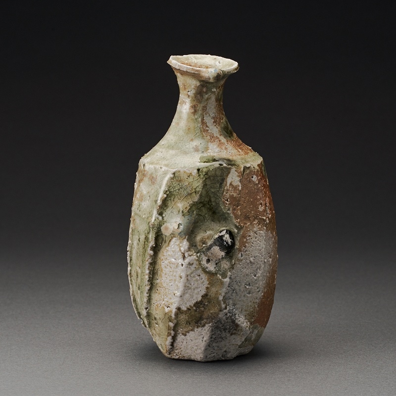 辻村塊　刷毛目盃 刷毛目ぐい呑（辻村史朗）Hakeme Sake Cup（Shiro Tsujimura