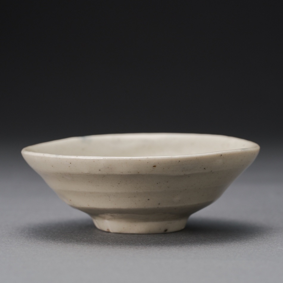【PAフカセ】陶芸 作家 丸田宗一廊 染つけ平盃 染つけ平盃（丸田宗一廊） Sake Flat Cap（Maruta Souichirou