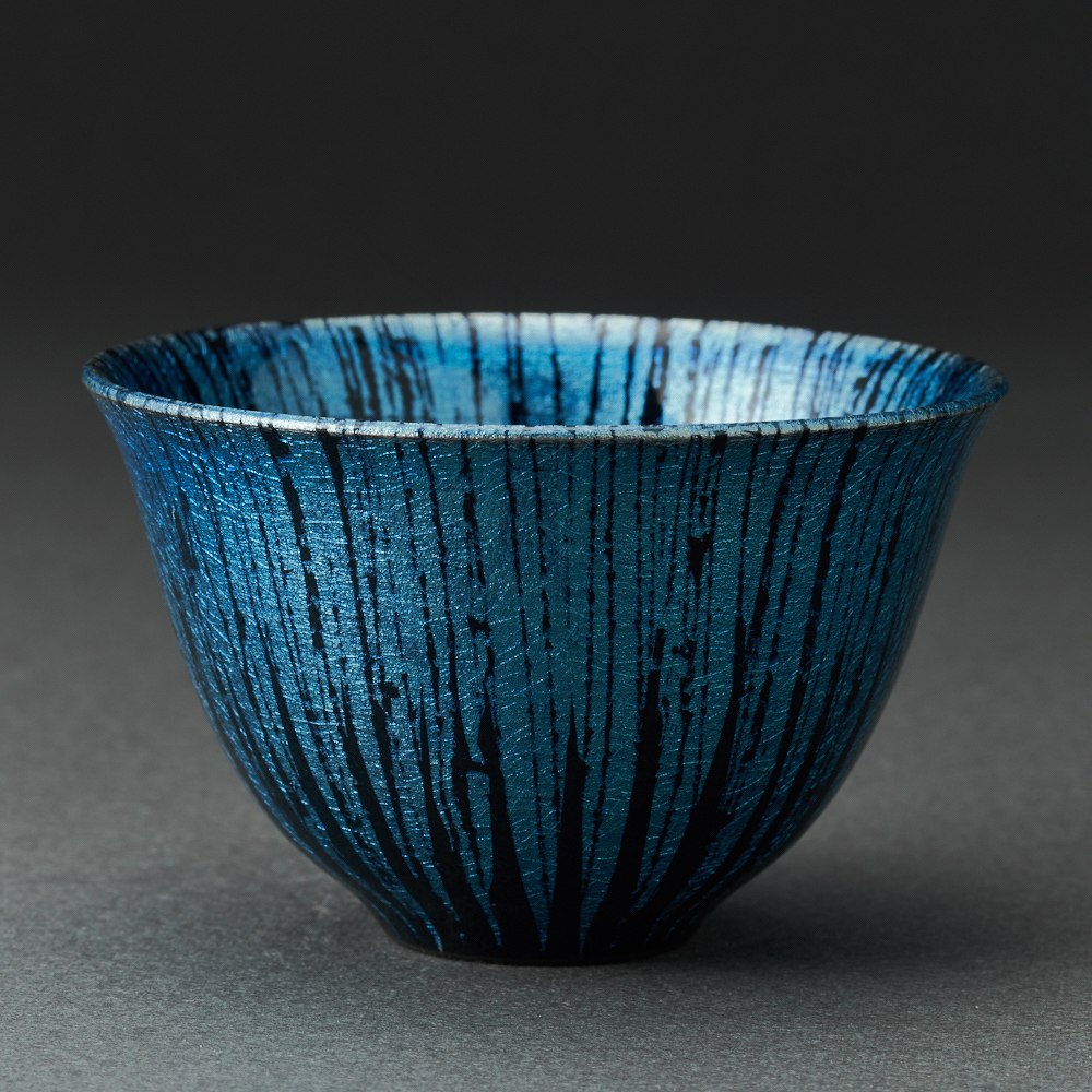 ΢֡ʸϺPlatinum Glaze Sake CupTakuro Furukawa