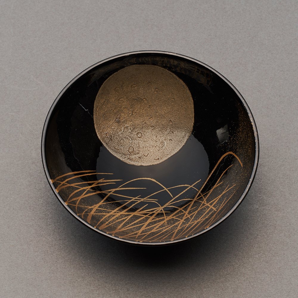 ɩĸLacquered Pottery Sake CupKenji Hishida