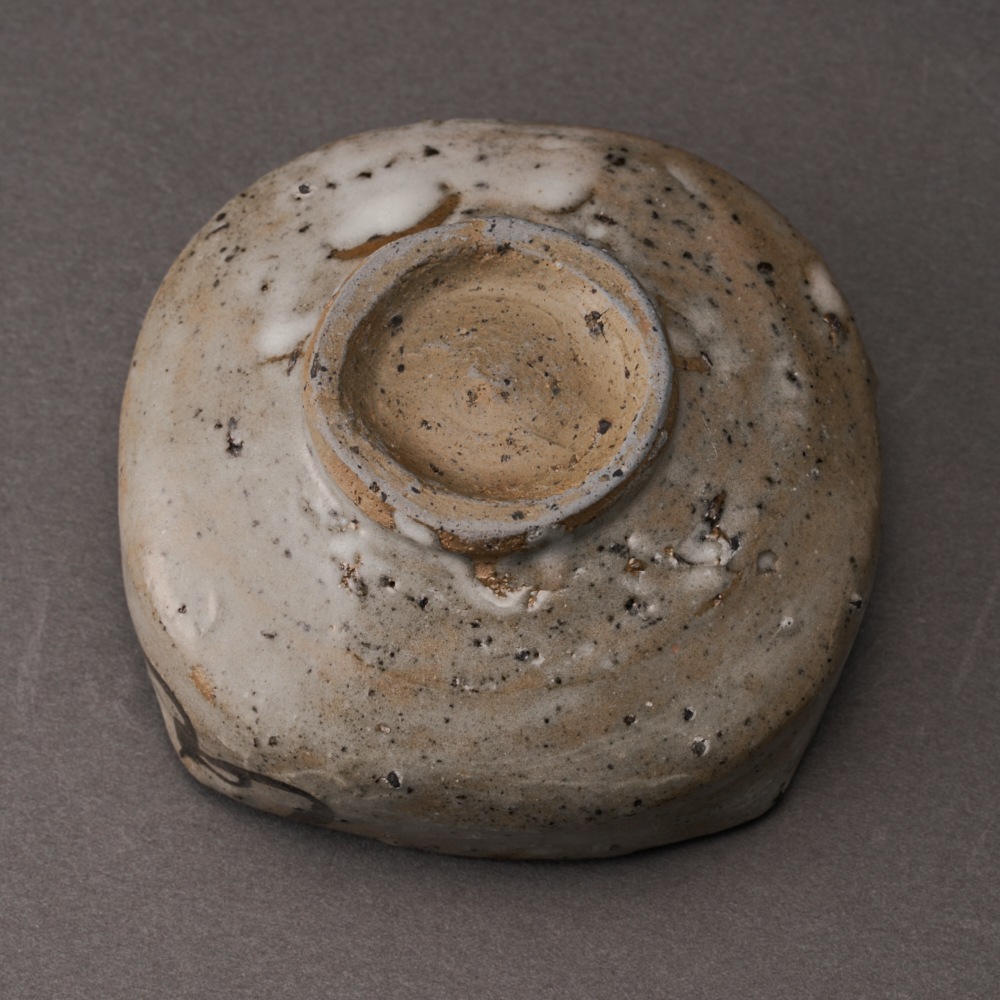 柳瀬美術店 / 12代 楽 弘入「赤絵写馬上盃-5」共箱[RAKU Konyu