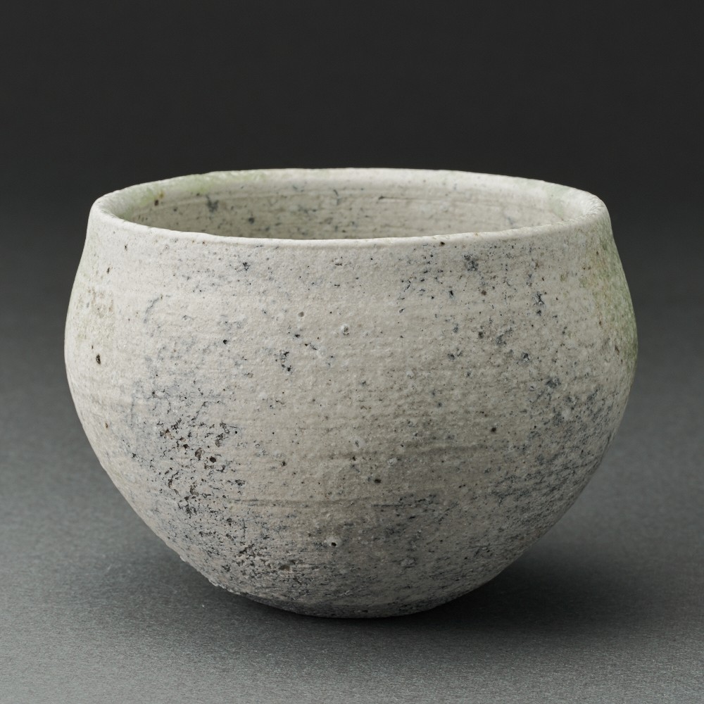 【辻村唯】刷毛目ぐい呑 酒盃 自然釉ぐい呑（辻村唯）Natural Glaze Sake Cup（Yui Tsujimura
