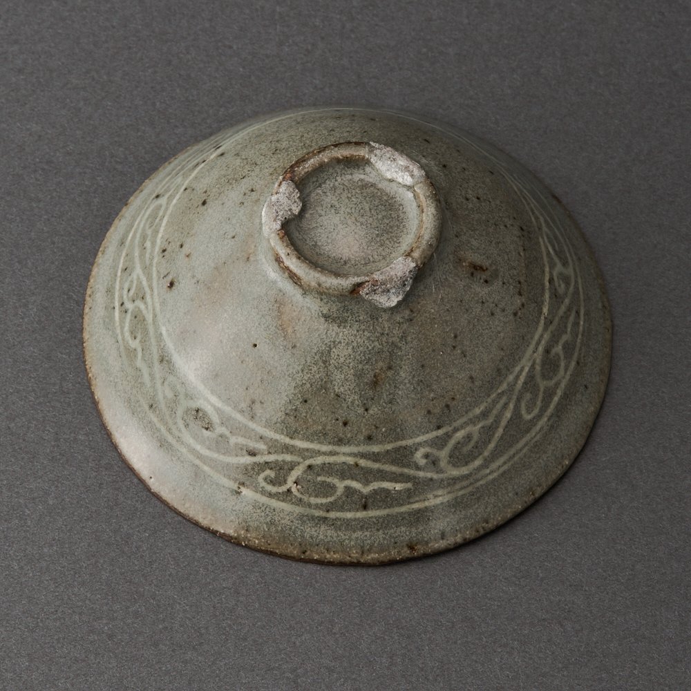 白黒象嵌盃（古松淳志）Inlaid Sake Cup（Atsushi Furumatsu