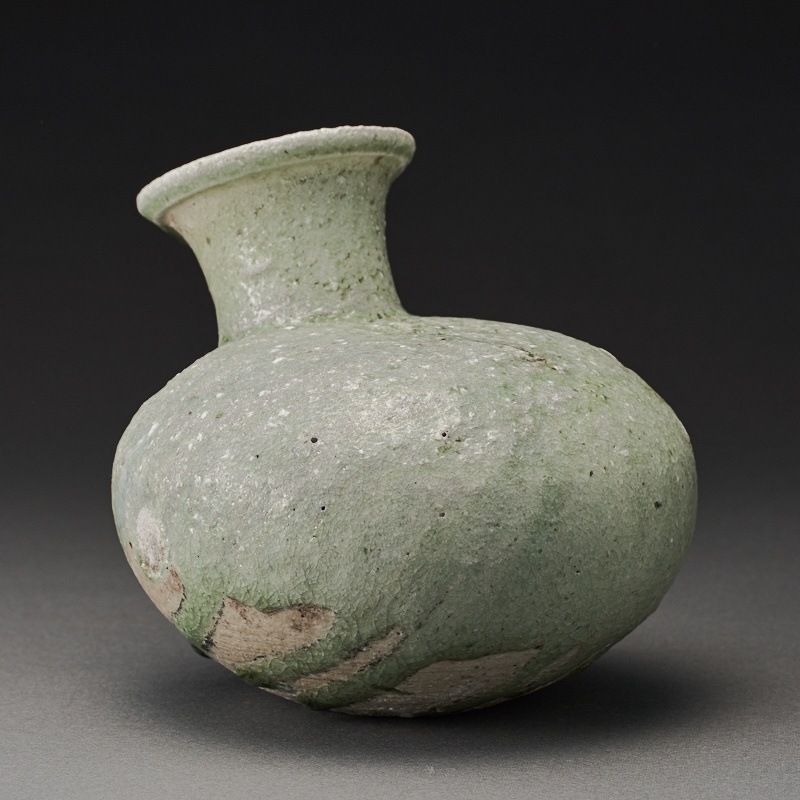 自然釉平瓶(辻村唯)Natural Glaze Flat Bottle(Yui Tsujimura 自然釉平瓶(辻村唯)Natural Glaze Flat Bottle(Yui Tsujimura