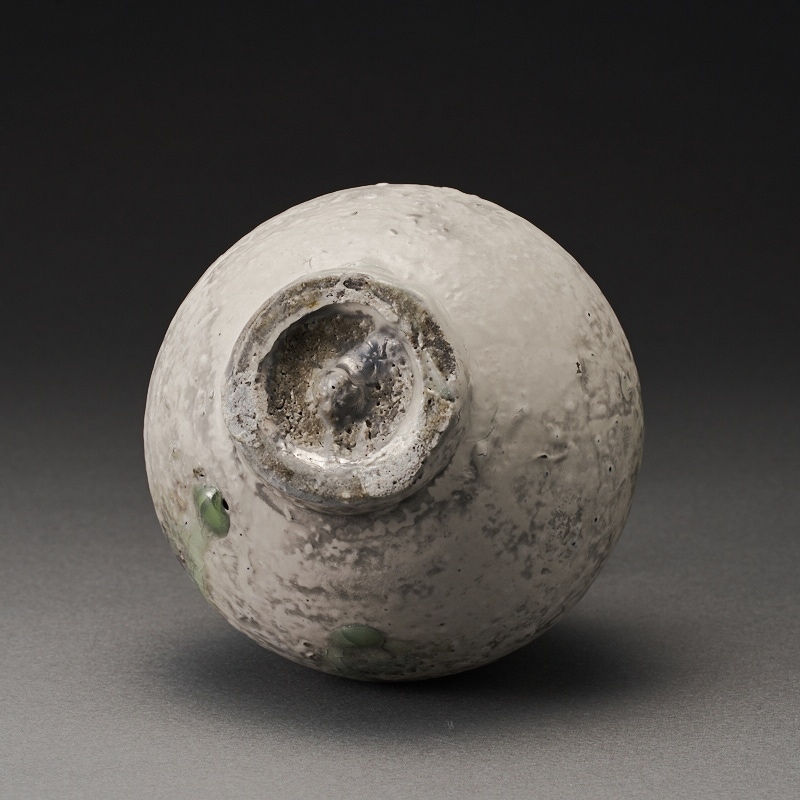 辻村塊 粉吹徳利 辻村塊 粉吹徳利 粉引徳利・辻村塊《