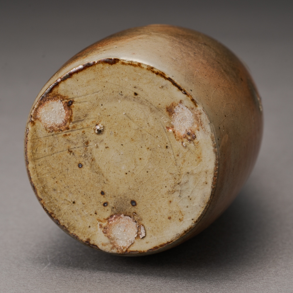 白丹波辣韮徳利（今西公彦） Tanba Sake Bottle（Masahiko
