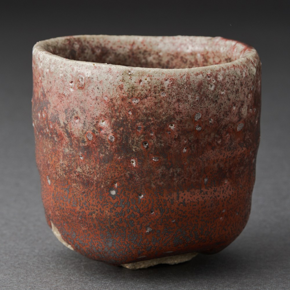 辰砂酒呑（今西公彦）Tanba Sake Cup（Masahiko Imanishi