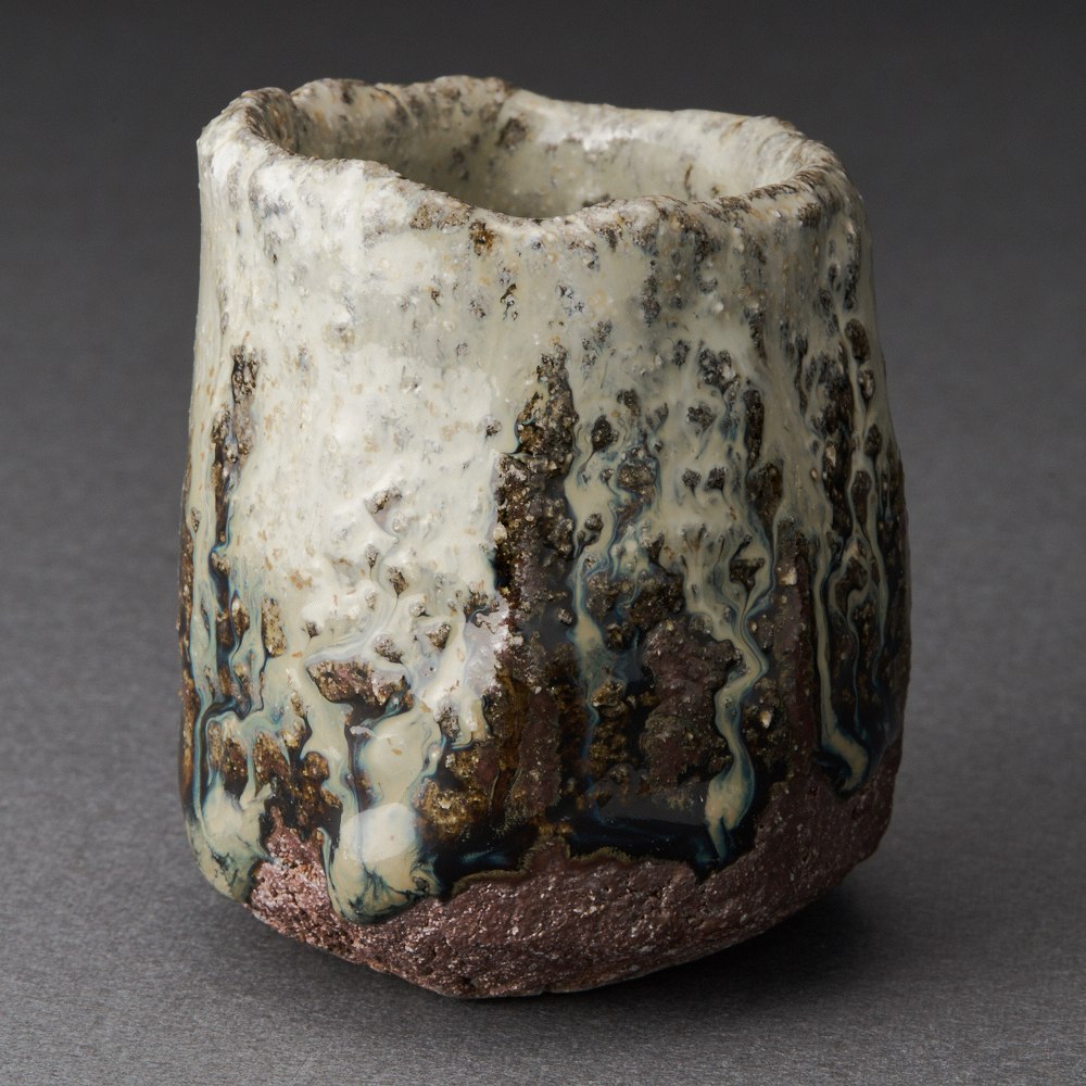 朝鮮唐津ぐい呑（田中孝太）Karatsu Sake Cup（Kouta Tanaka