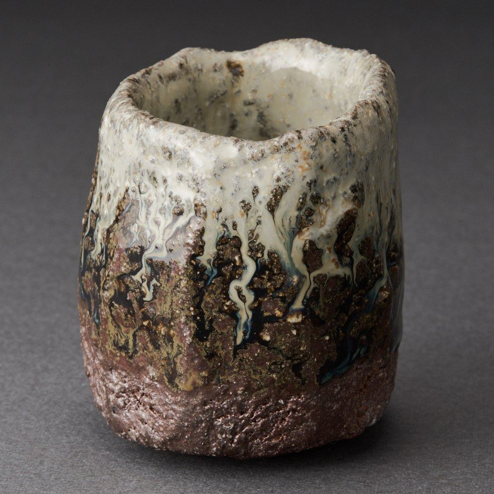 朝鮮唐津ぐい呑（田中孝太）Karatsu Sake Cup（Kouta Tanaka