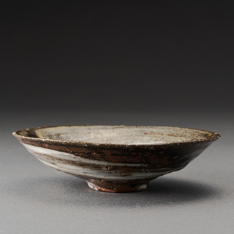 辻村塊　刷毛目盃 刷毛目ぐい呑（辻村塊）Hakeme Sake Cup（Kai Tsujimura