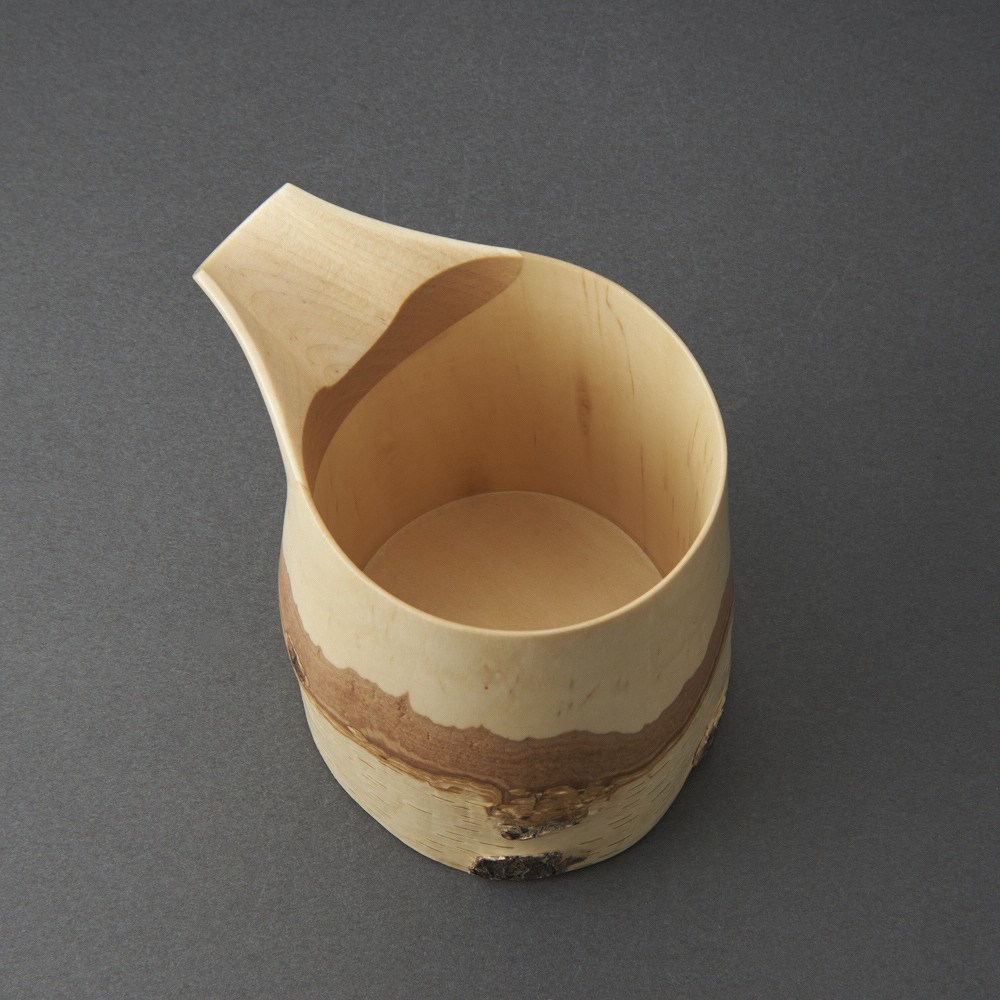 ����Ҹ���ʡ�ʹ�����White birch Sake Carafe��Kouta Fukunaga��