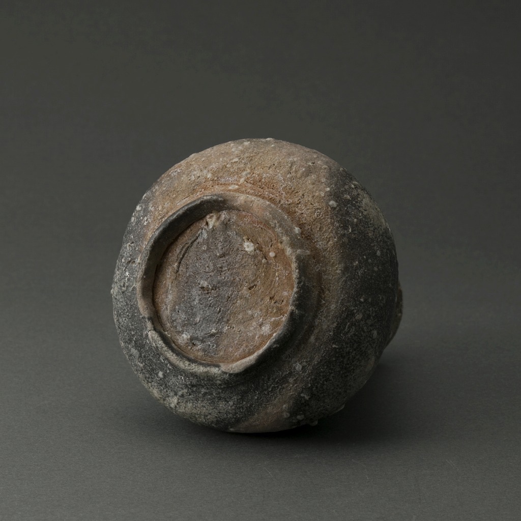 ���ڤȤ����ë�֡�Shigaraki Sake Bottle��Q Tani��