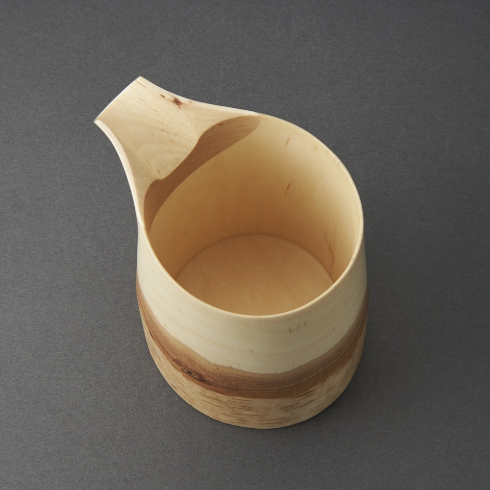 ����Ҹ���ʡ�ʹ�����White birch Sake Carafe��Kouta Fukunaga��