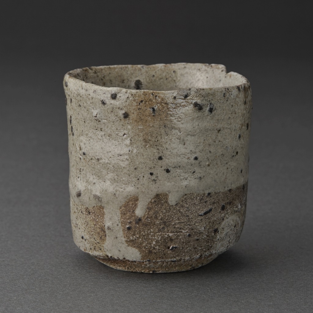 奥高麗ぐい呑（丸田宗彦）Karatsu Sake Cup（Munehiko Maruta