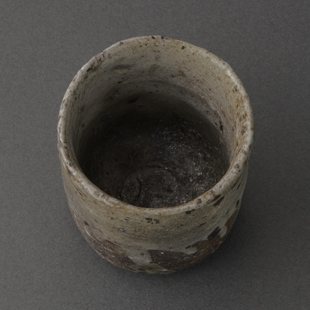 奥高麗ぐい呑（丸田宗彦）Karatsu Sake Cup（Munehiko Maruta