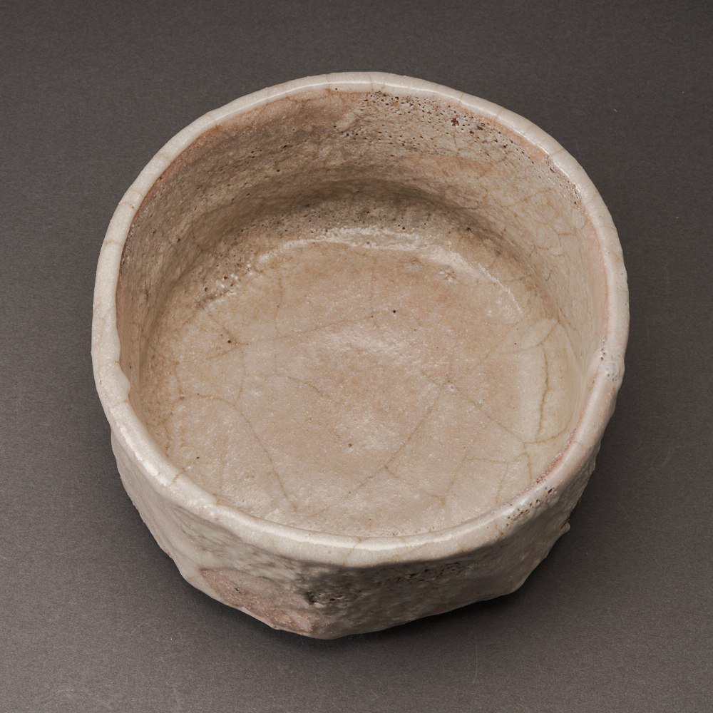 長石釉茶碗（菱田賢治）Feldspar Glaze Tea Bowl（Kenji Hishida